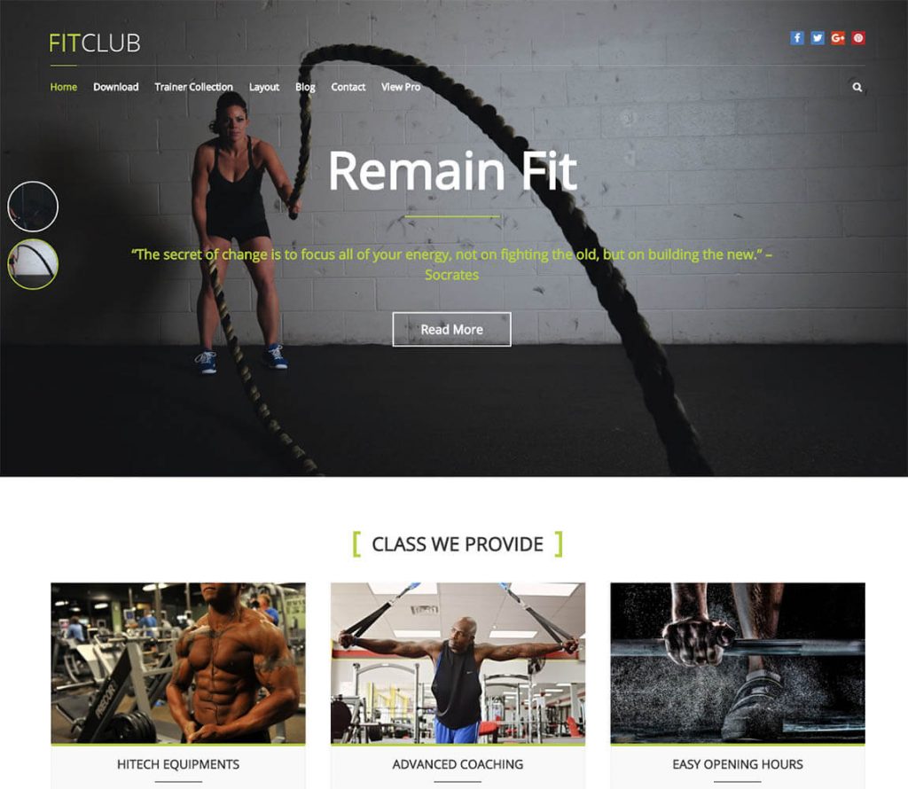 fitclub-free-fitness-wordpress-theme