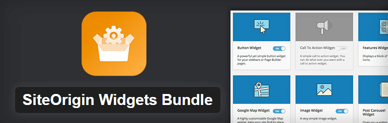 SiteOrigin Widgets Bundle — WordPress Plugins