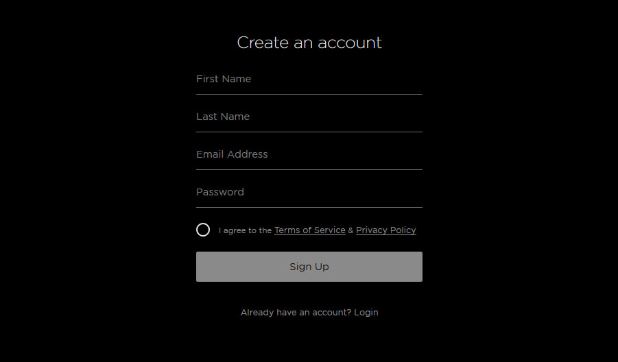 signup with squarespace