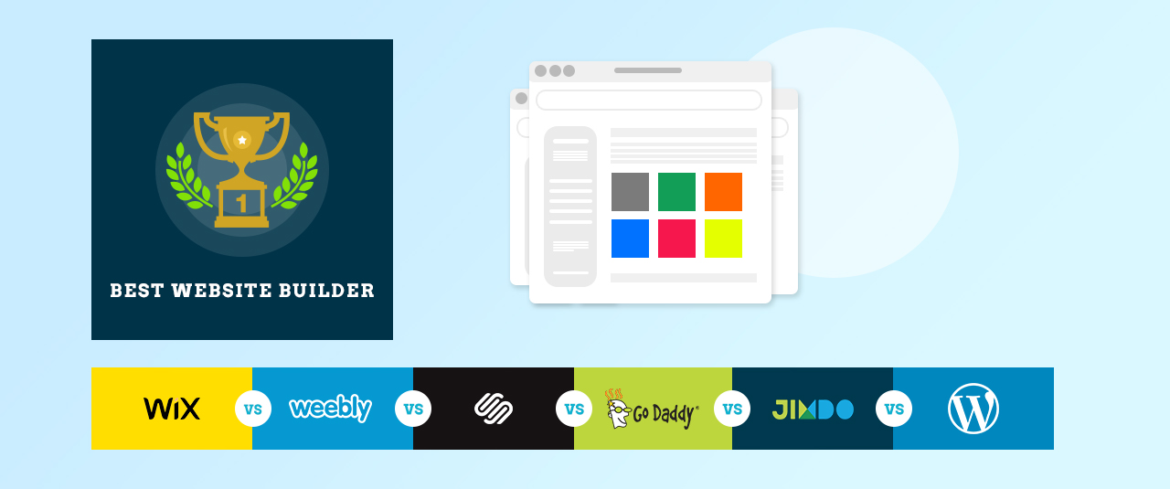 Wix Vs Weebly Vs Squarespace Vs Godaddy Website Builder Vs Jimdo Vs Wordpress