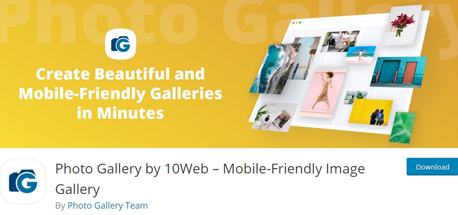 Photo Gallery by 10Web – Mobile-Friendly Image Gallery – WordPress Image Gallery plugin