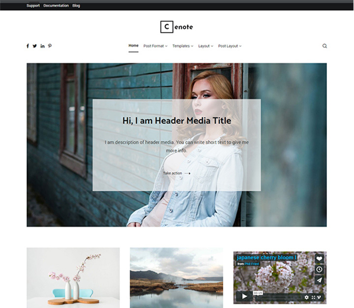 30 Best Free Personal Blog Wordpress Themes Templates 2019