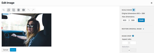 redimensionar imagem no wordpress