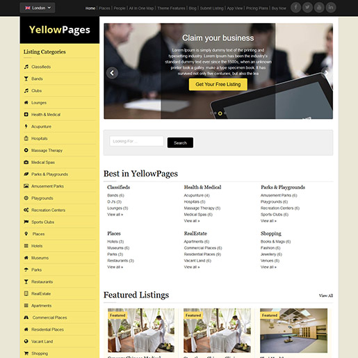 yellowpages-wordpress-directory-theme