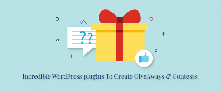 Incredible Free WordPress Plugins To Create Giveaways and Contests 2020