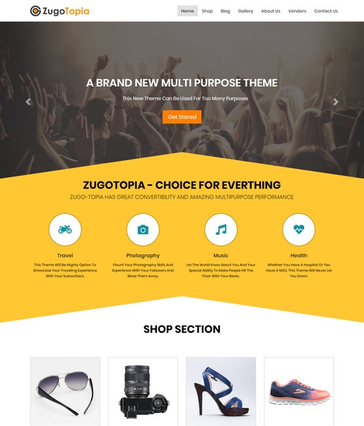 Zugo Topia WordPress Theme-Best Accessibility WordPress Theme