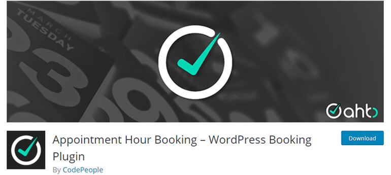 Appointment Hour Booking WordPress Booking Plugins