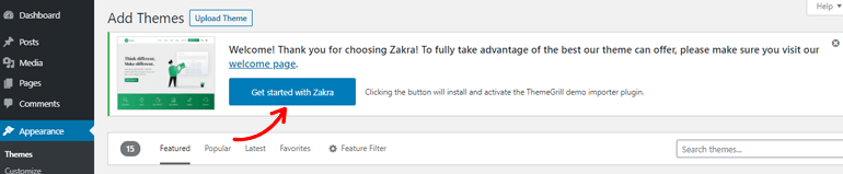 Get Started with Zakra Button