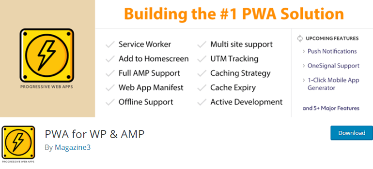 PWA for WP & AMP