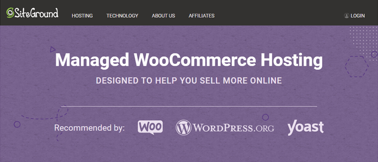SiteGround WooCommerce Hosting
