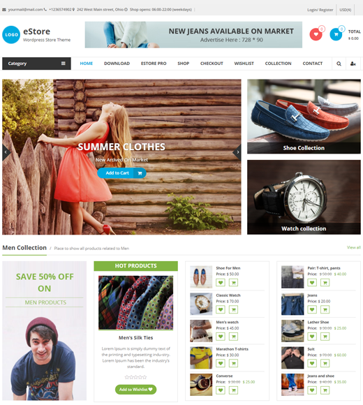 Grocery Shop Wordpress Theme Free Download