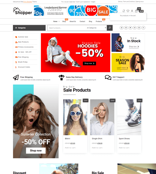 45+ Best Free WooCommerce Themes for Online Shops in 2022