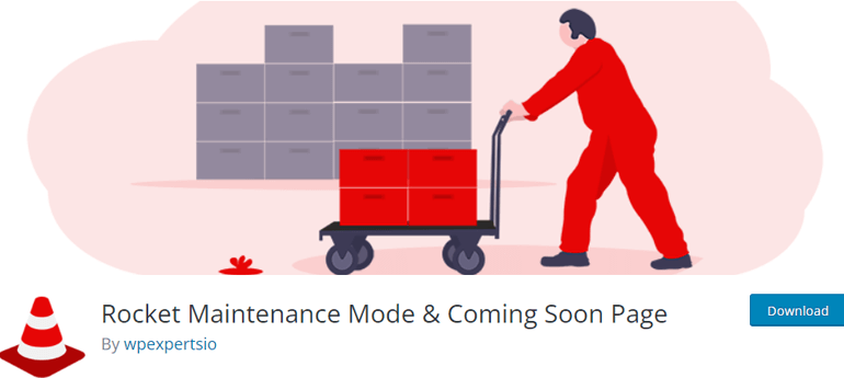 Rocket Maintenance Mode & Coming Soon Page