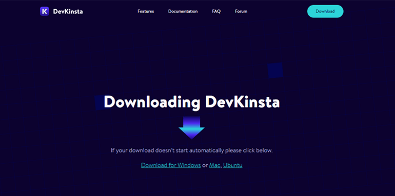 DevKinsta Download
