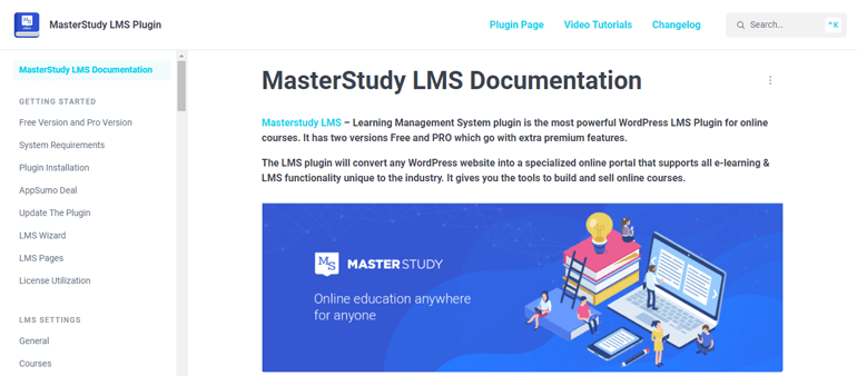 MasterStudy LMS Documentation