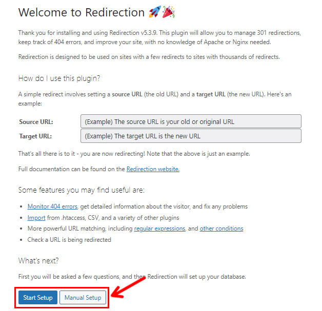 Redirection Setup How to Delete a Pages on WordPress