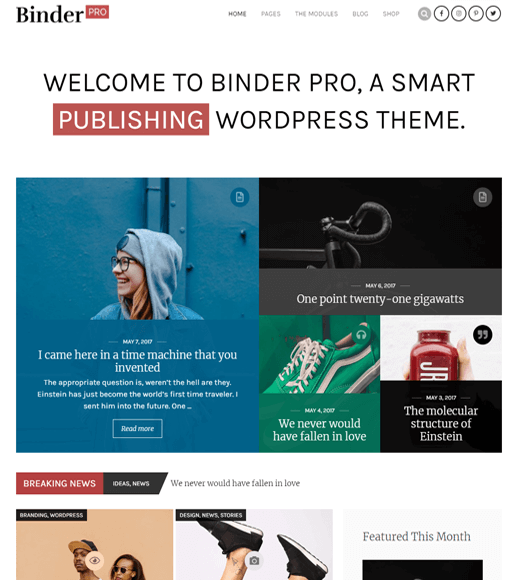 BinderPro - Affiliate Marketing WordPress Themes