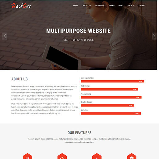 15 Free Parallax Wordpress Themes For Personal And Business Websites.